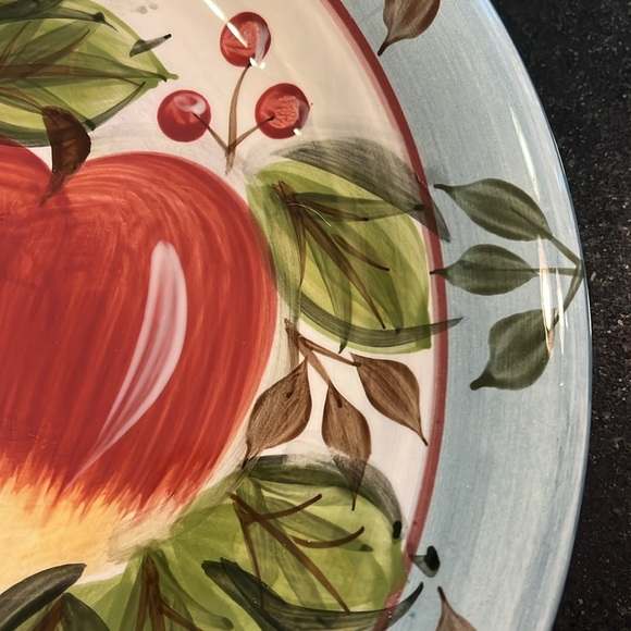 Dinner Plate Black Forest Fruits by HERITAGE MINT - Set of 2 - Picture 4 of 8